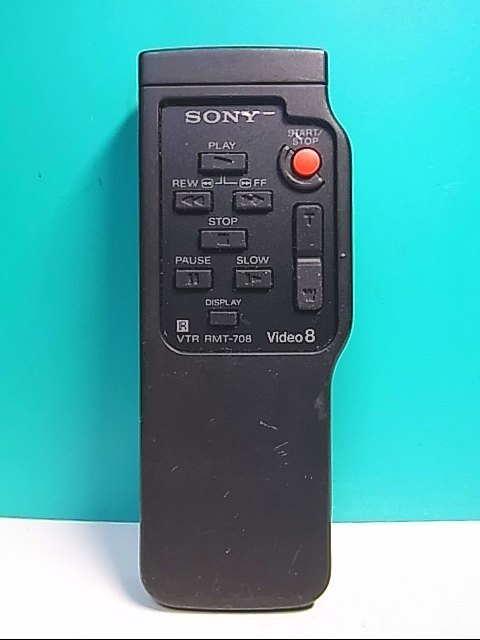 S137-478★ソニー SONY★ビデオカメラリモコン★RMT-708★即日発送！保証付！即決！_画像1