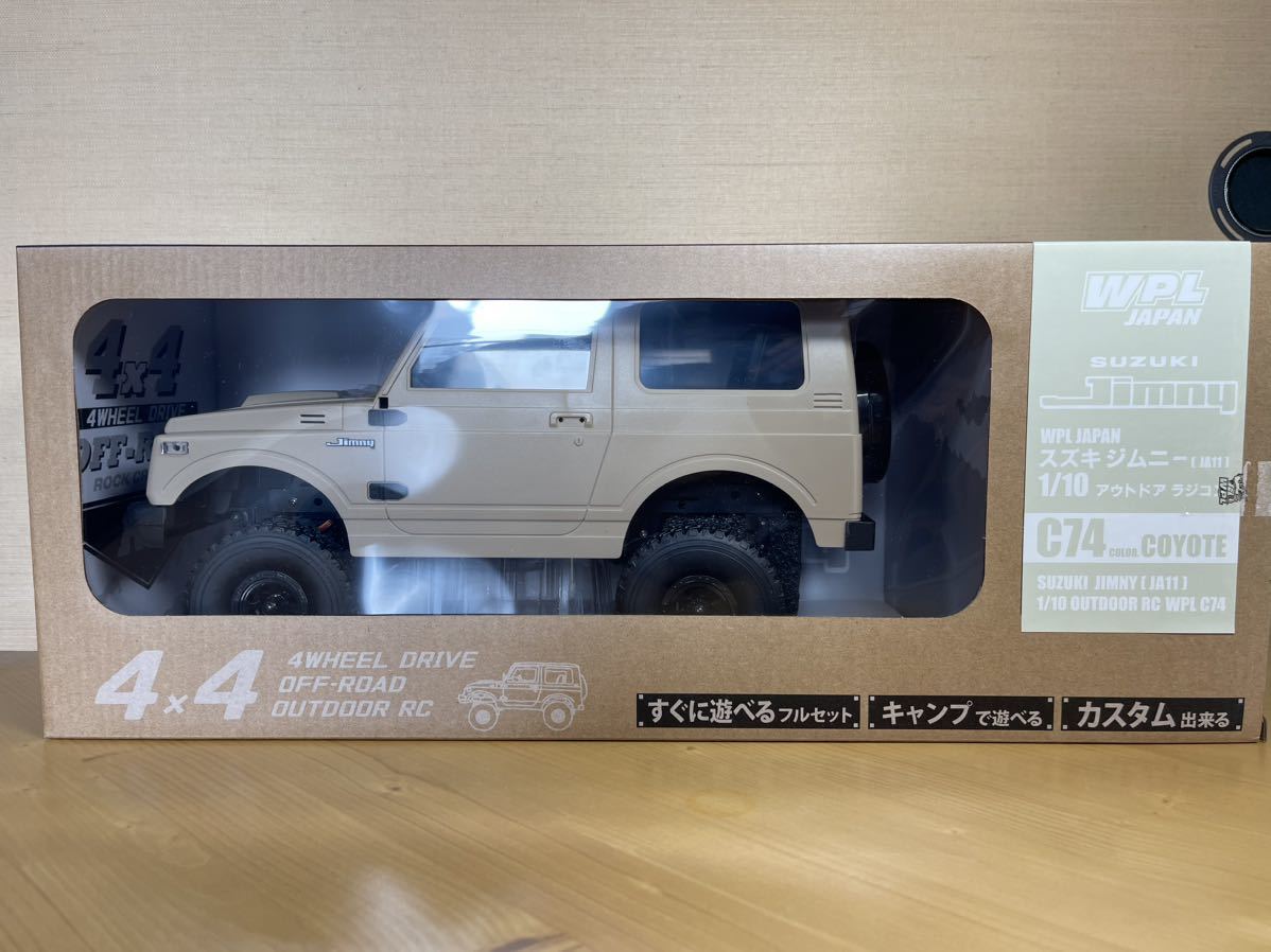 新品 未開封 RAYWOOD『WPL JAPAN スズキ ジムニー C74 RTR　【コヨーテ】』_画像3