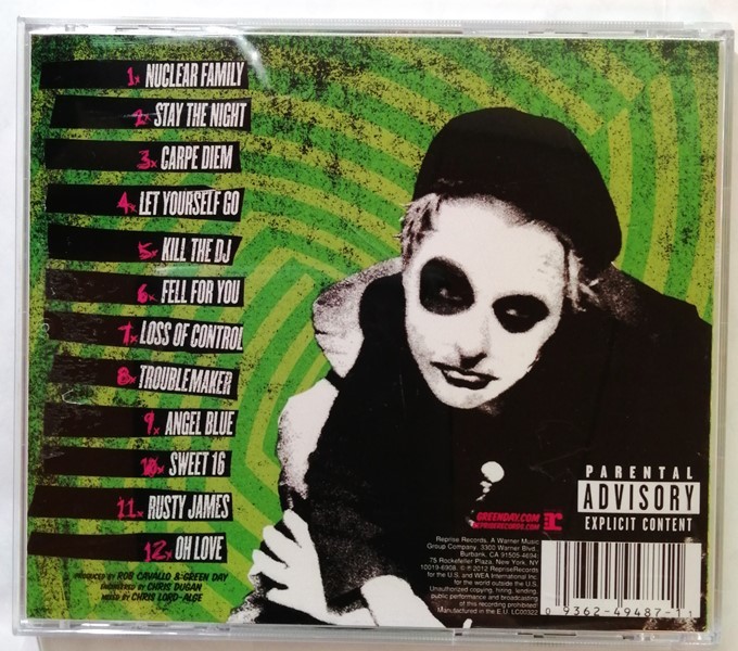 中古CD3枚組 　 Green Day 『 Uno! / Dos! / Tre! 』 初回生産限定盤　ステッカー付　_画像3