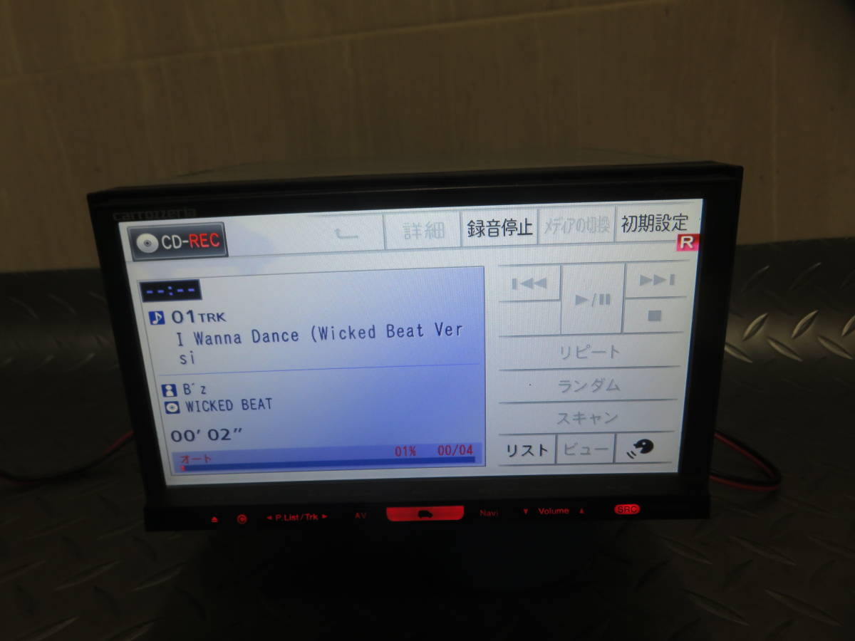 2019年/美品/保証付/W3630/カロッツェリア 人気 HDDナビ 高精細/AVIC-HRZ900/Bluetooth/フルセグ/テレビOK/タッチパネル正常/配線セット_画像7