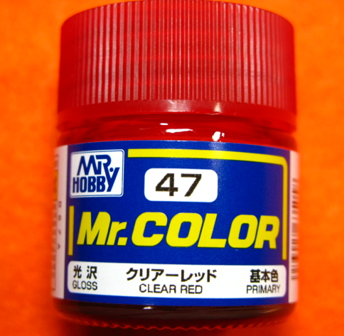 Mr.カラー (47) クリアーレッド　基本色　光沢　Mr.COLOR GSIクレオス 即♪≫_画像3