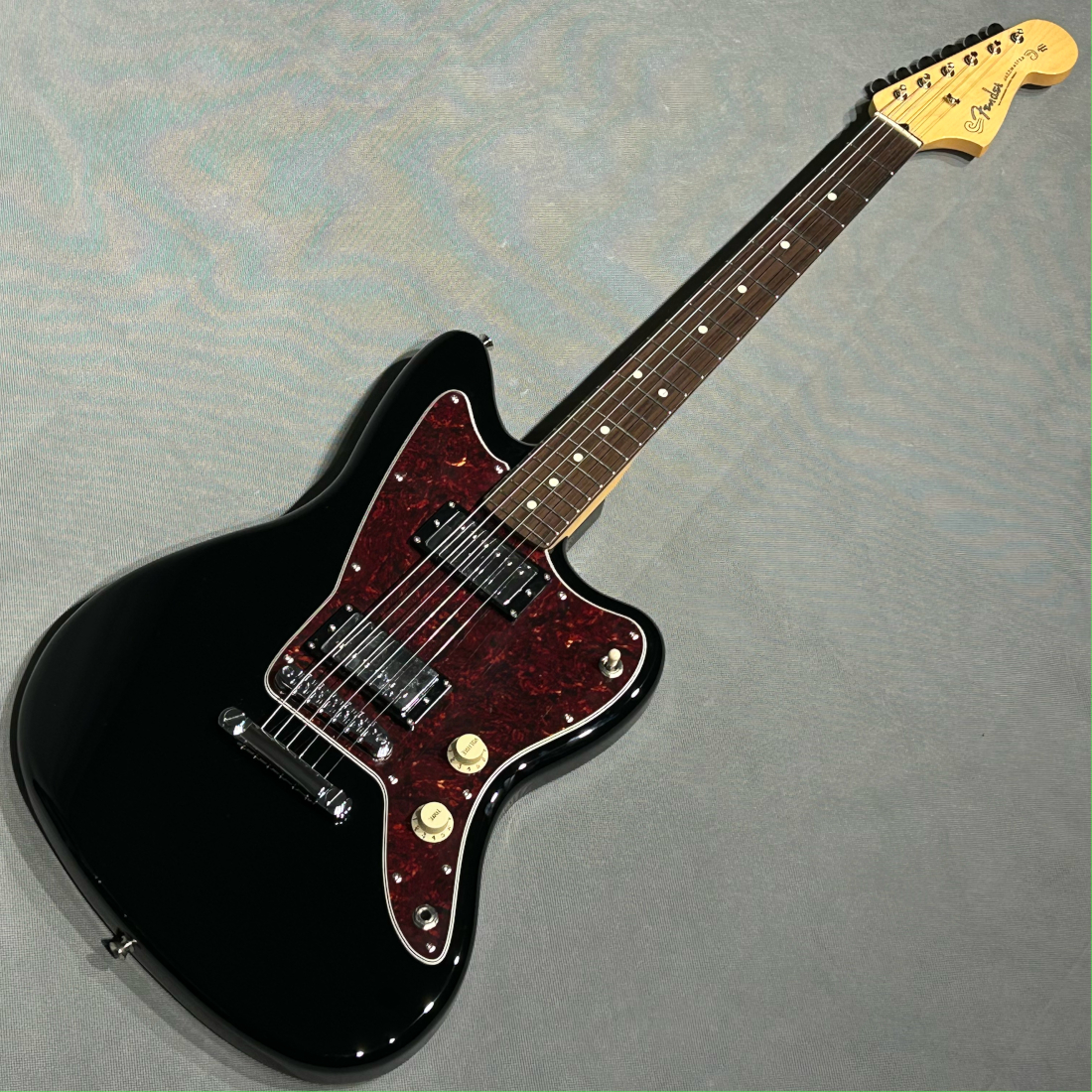 Fender Made In Japan LIMITED ADJUSTO-MATIC JAZZMASTER HH Black フェンダー ジャズマスター 日本製_画像8