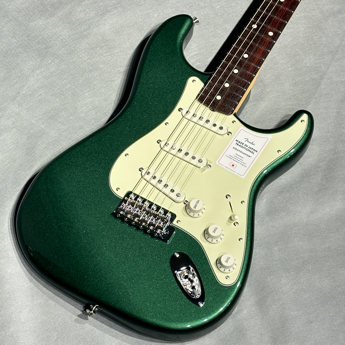 Fender Made In Japan Traditinal II 60's AGM Aged Sherwood Green Metallic フェンダー ストラトキャスター 日本製_画像1