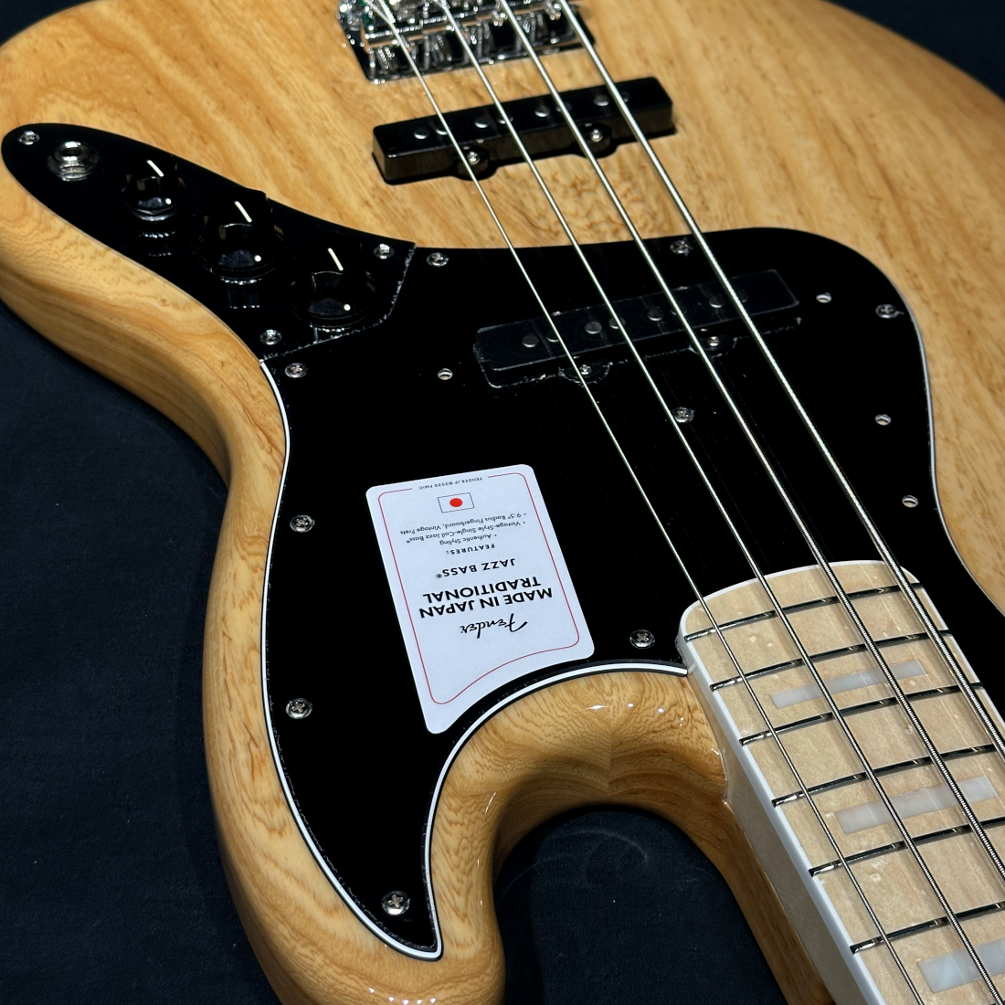 Fender Made in Japan Traditional II 70s JazzBass MN NAT フェンダー ジャズベース 日本製_画像4