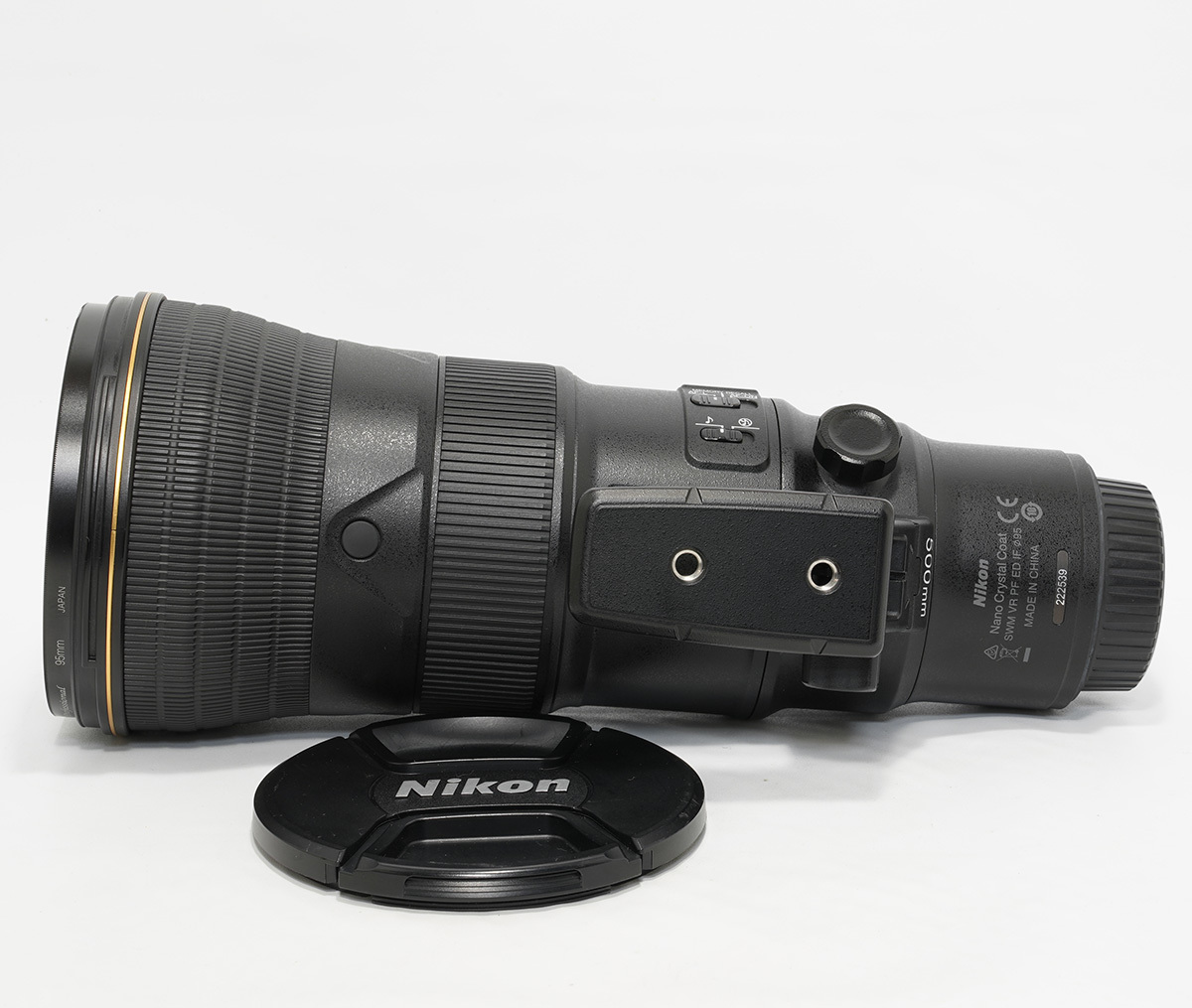 即決 美品 動作保証 Nikon AF-S NIKKOR 500mm F5.6E PF ED VR 保護フィルター、箱、ケース付きの画像6