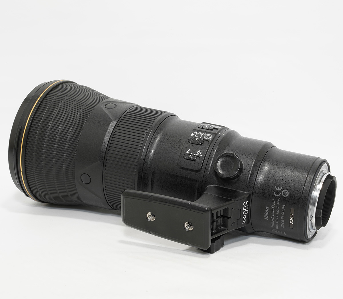 即決 美品 動作保証 Nikon AF-S NIKKOR 500mm F5.6E PF ED VR 保護フィルター、箱、ケース付きの画像7