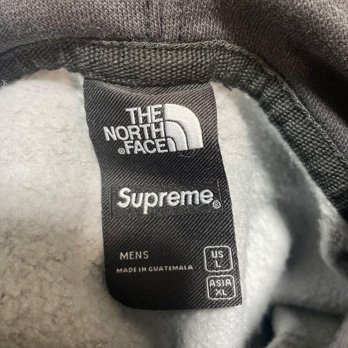新品 Supreme 22AW The North Face Pigment Printed Hooded Sweatshirt シュプリーム ノース フェイス パーカー Black ブラック 黒 L TNF_画像5