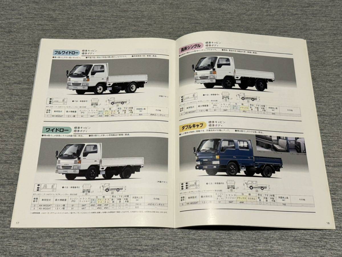 【旧車カタログ】 1999年 マツダタイタン 1.5トン WG系_画像7