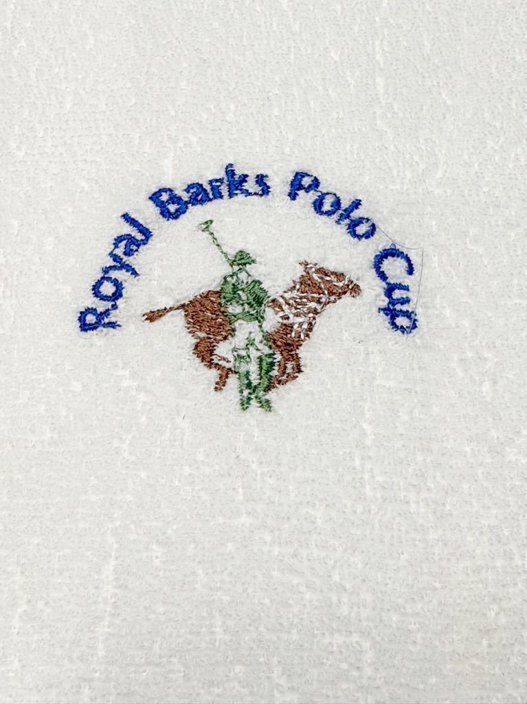 (送料無料)新品未使用品 ギフト解体品 日本製 Royal Barks Polo Cup フェイスタオル 3枚セット ☆サイズ 約35㎝×約82㎝☆素材 綿100%_画像6