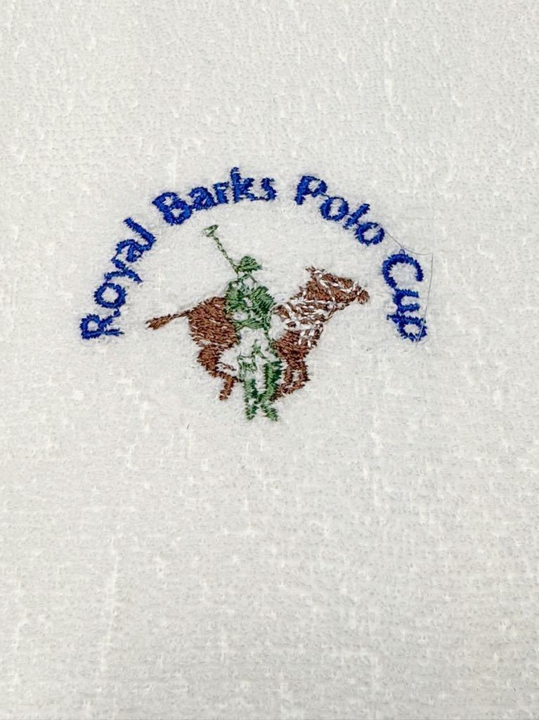(送料無料)新品未使用品 ギフト解体品 日本製 Royal Barks Polo Cup フェイスタオル 2枚セット ◎サイズ 約35㎝×約82㎝◎素材 綿100%_画像5