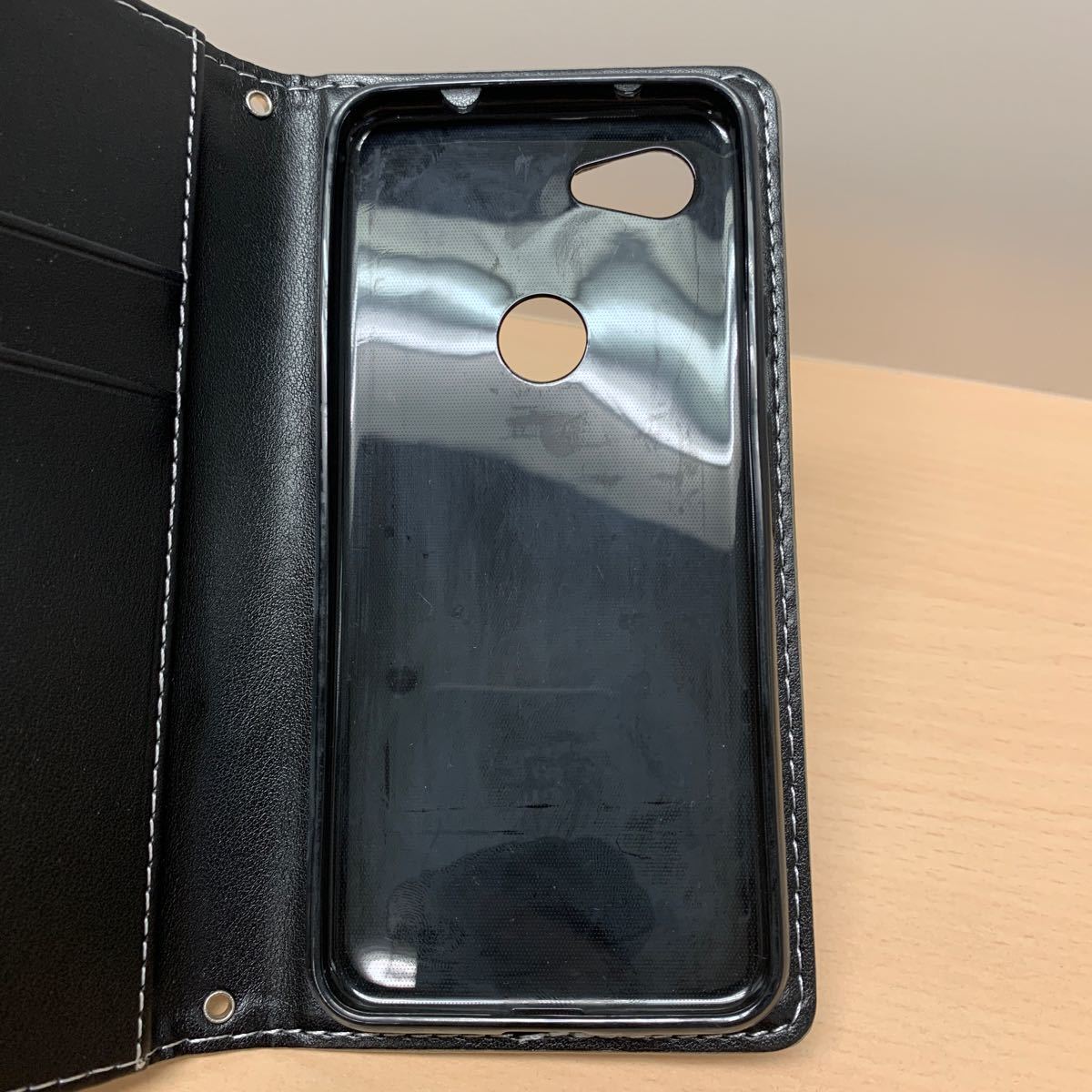 y122629m Google Pixel 3a 手帳収納 カード　レザー　スマホケース スマホカバー トレンディ 【NB】 ダンディグレー_画像5