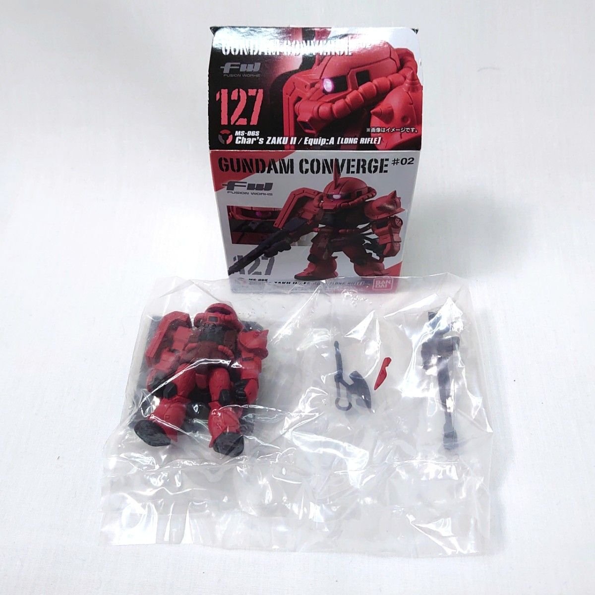 ガンダムコンバージ♯2 オリジン版 シャア専用 ザクII(A装備 ガンダムコンバージ♯2 オリジン版 シャア専用 ザクII(A装備