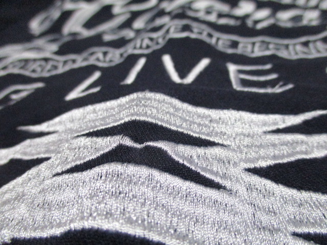 GOTCHA рубашка жакет M размер вышивка Gotcha с капюшоном . Logo LONG LIVE SURF серфинг 