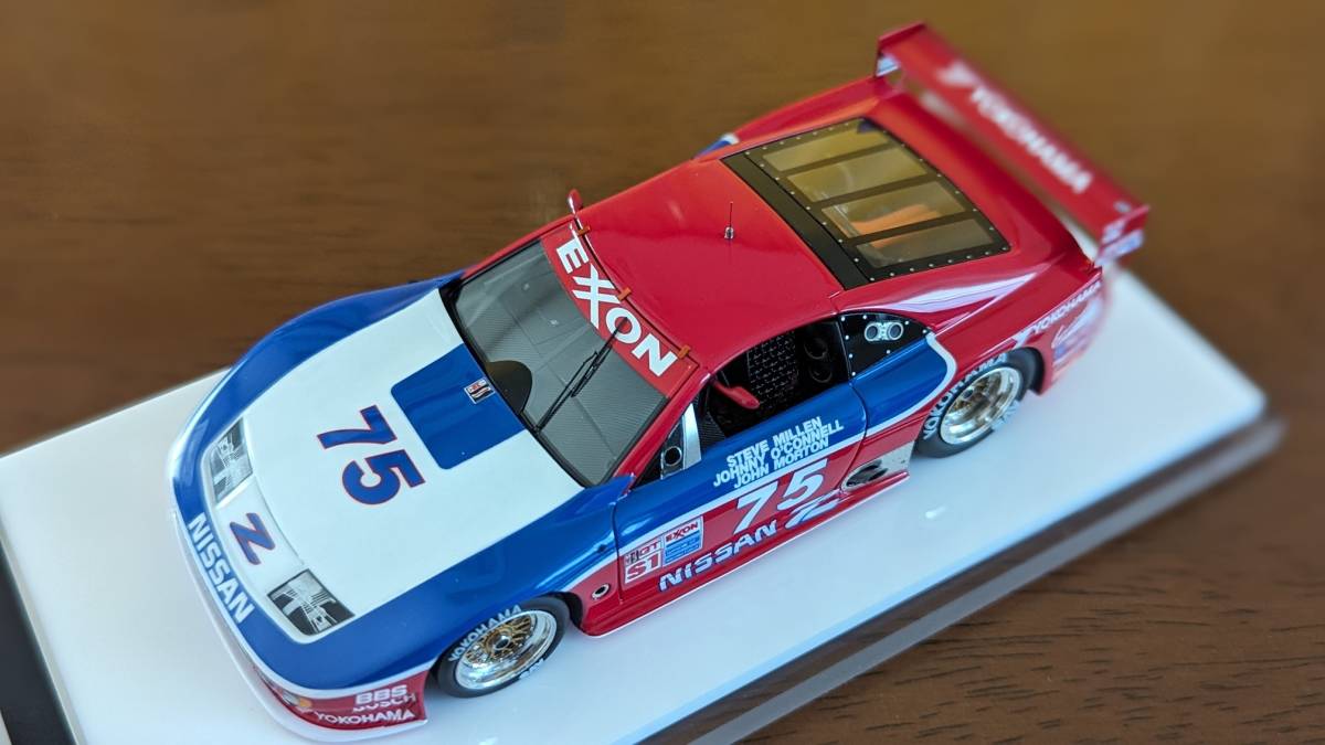 Make Up VISION VM235 1/43 NISSAN 300ZX IMSA GTS Sebring 12h 1995 No.75 Class Winner Limited 150pcs._画像6