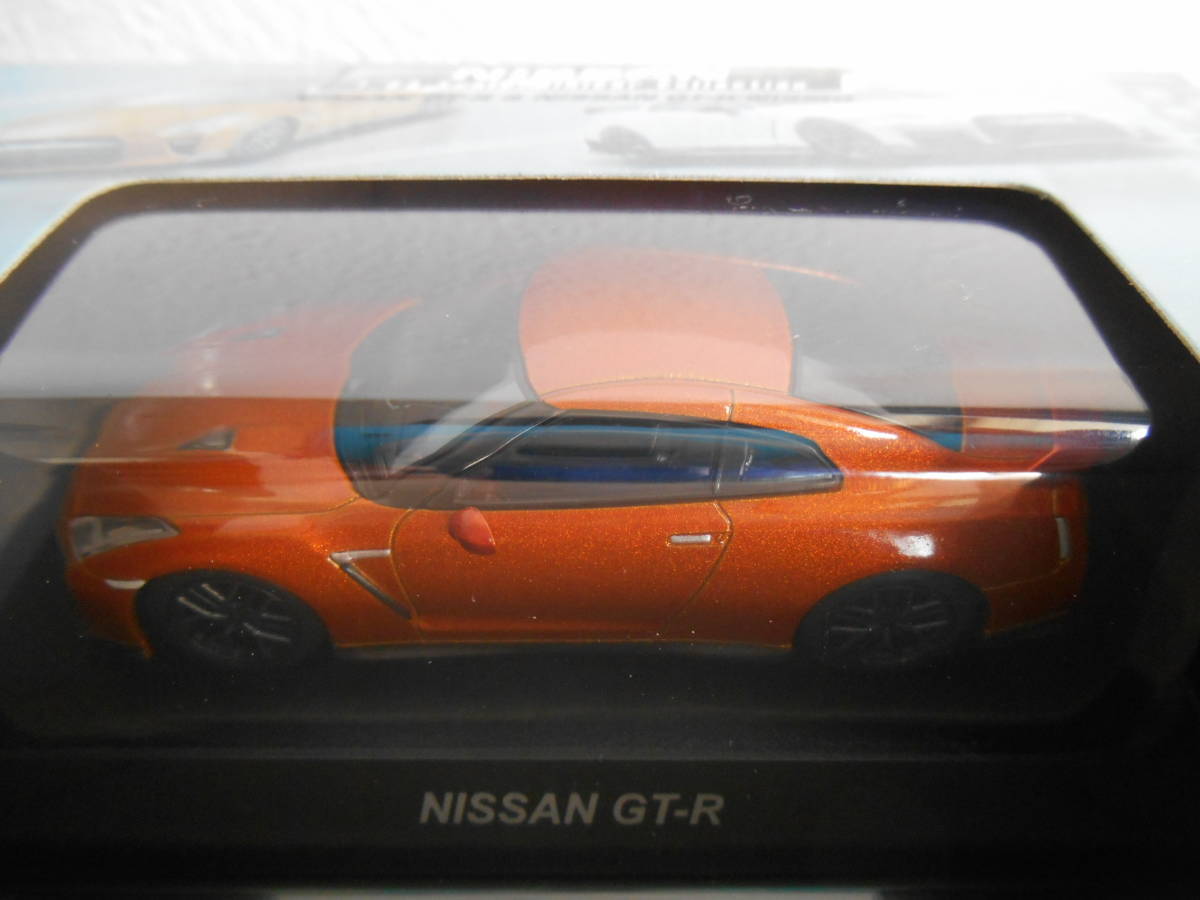 ★未開封★京商 1/64 日産 NISSAN GT-R R35（MY2017）オレンジ（橙色）★日産 ミニカーコレクション【NISSAN GT-R & NISSAN GT-R NISMO】★_画像4