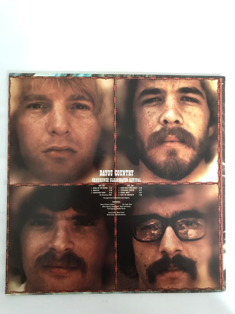 ■USオリジ■CREEDENCE CLEARWATER REVIVAL-CCR / BAYOU COUNTRY 1969年 米FANTASY 深溝 EX/EX COPY！_画像4