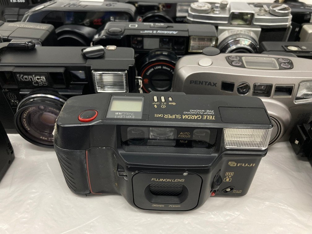 フィルムカメラ　レンズ　三脚　おまとめ　リコー　MYPORT / KONICA　C35 / ニコン　ZOOM 310 / オリンパス　IZM200　他【BLAB9003】_画像9