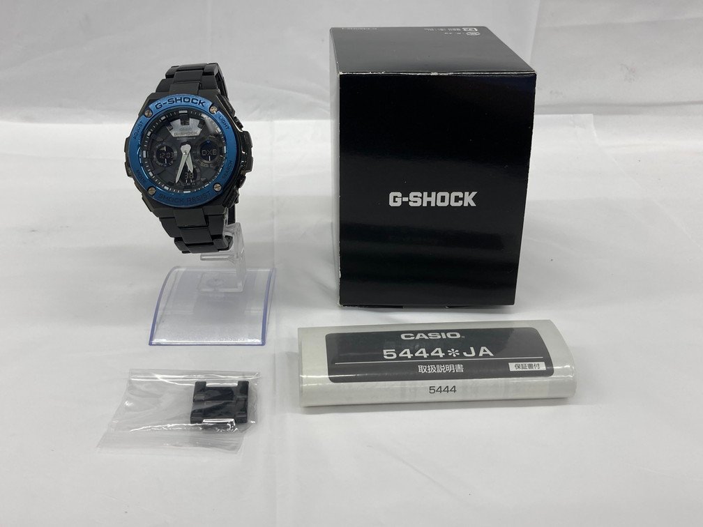 CASIO カシオ G-SHOCK 腕時計 GST-W110BD 箱/説明書付き 稼動【BLAE7038】_画像2