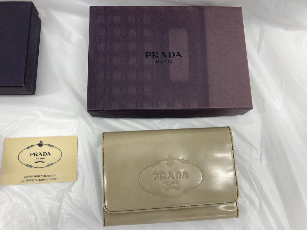 PRADA プラダ　二つ折り財布/三つ折り財布/ナイロンポーチ/ナイロンマルチケース/6連キーケース　計5点　おまとめ【BLAH7062】_画像4