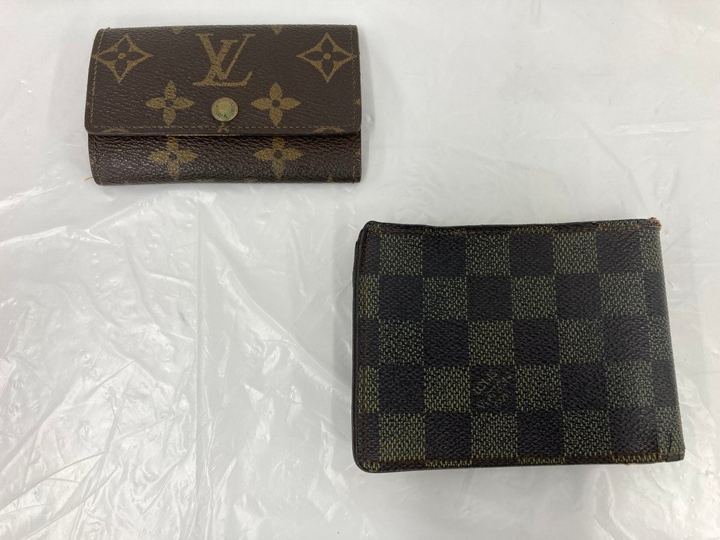 財布 等 おまとめ　LOUIS VUITTON モノグラム ミュルティクレ6　エピ ポルトフォイユサラ　GUCCI 二つ折り財布　他【BLANA005】_画像6