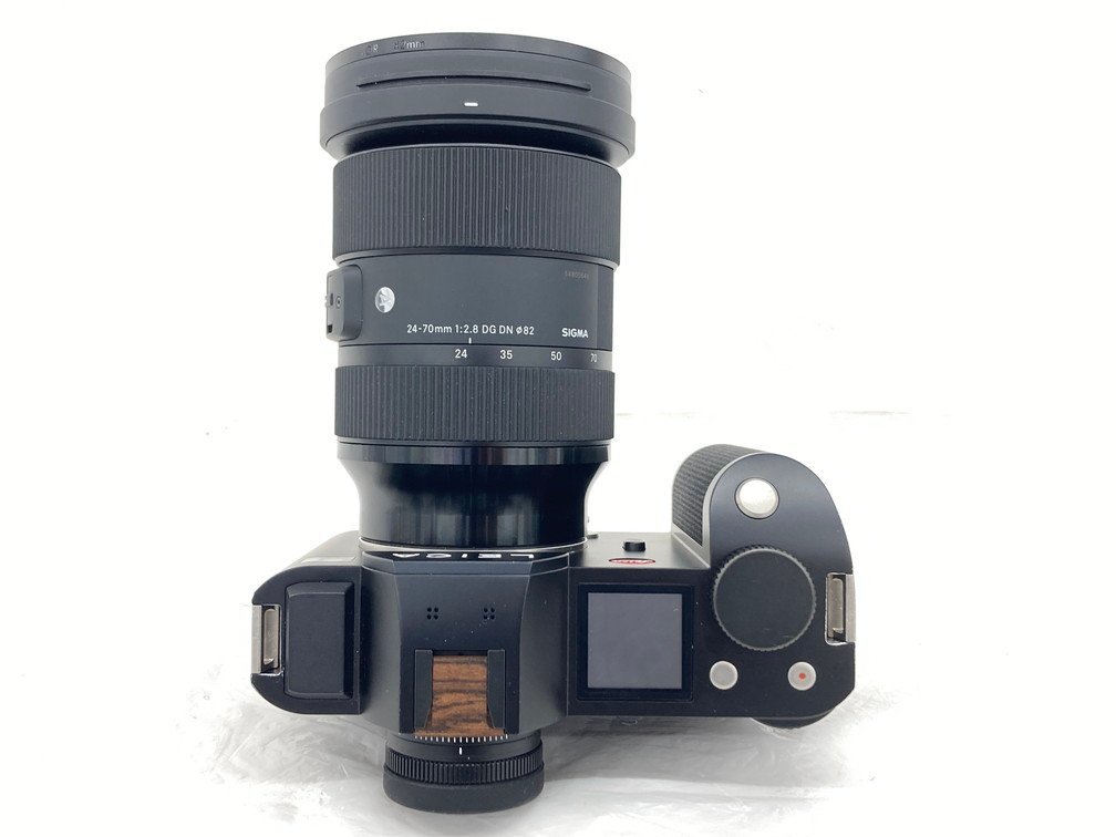 LEICA ライカ SL Typ 601 カメラ 一眼レフ レンズ シグマ 24-70mm 1:2.8 DG DN 説明書付き 通電確認済み【BLAP1033】_画像3