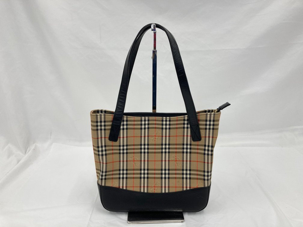 BURBERRY バーバリー ハンドバッグ ノバチェック 【BLAY3007】_画像1