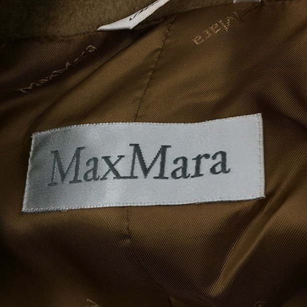Max Mara　マックスマーラ　ロングコート　サイズ38　ベージュ【BLAV5060】_画像4