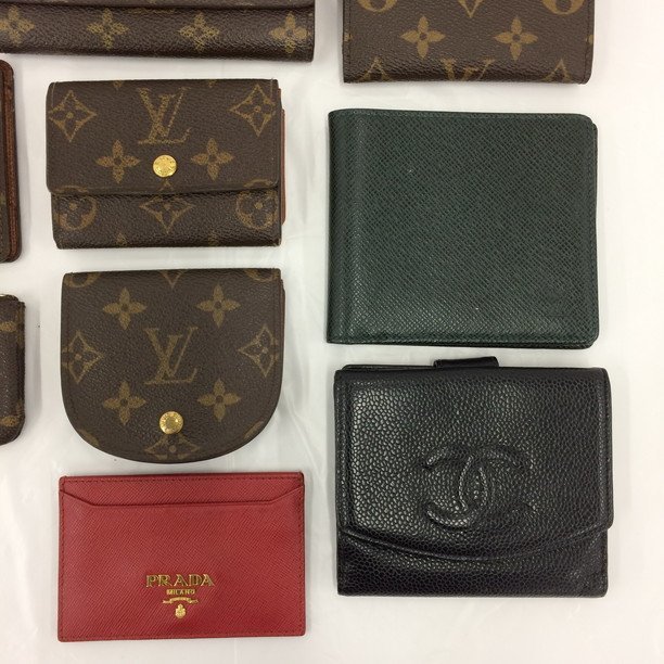 財布　カードケース　ポーチ　まとめ　Louis Vuitton　CHANEL　PRADA【BLAY6021】_画像9