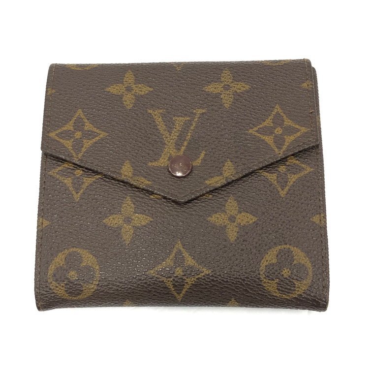 LOUIS VUITTON ルイヴィトン モノグラム ポルトモネビエ 旧型 M61660/833 財布【BKBA6059】_画像1