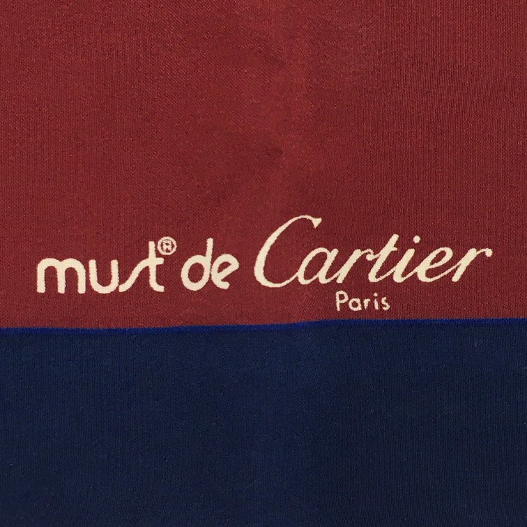 Cartier カルティエ スカーフ パンサー リング柄【BKBB3064】_画像6
