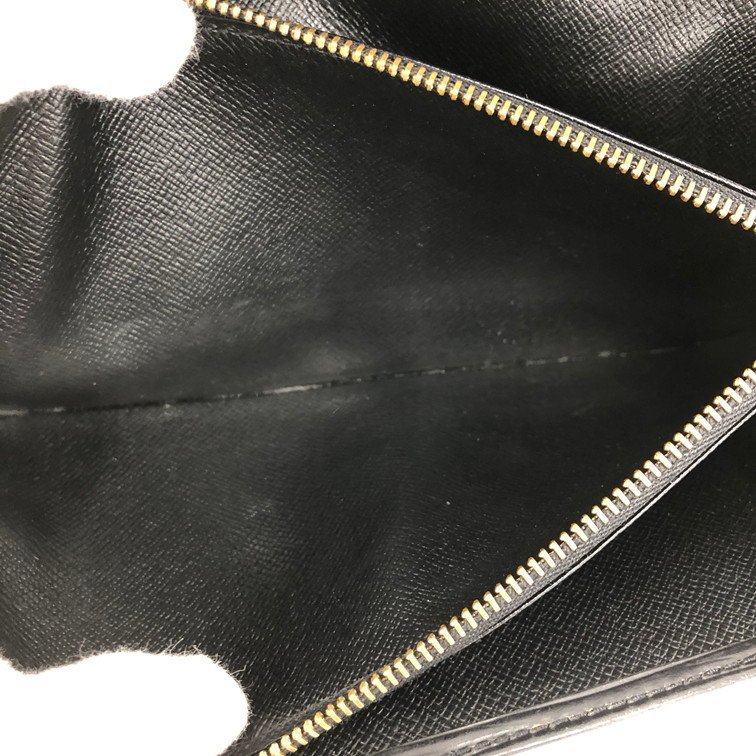 LOUIS VUITTON ルイヴィトン 財布 エピ 黒 ポシェット ポルトモネクレディ M63592/CA0958【BKBB6019】_画像7