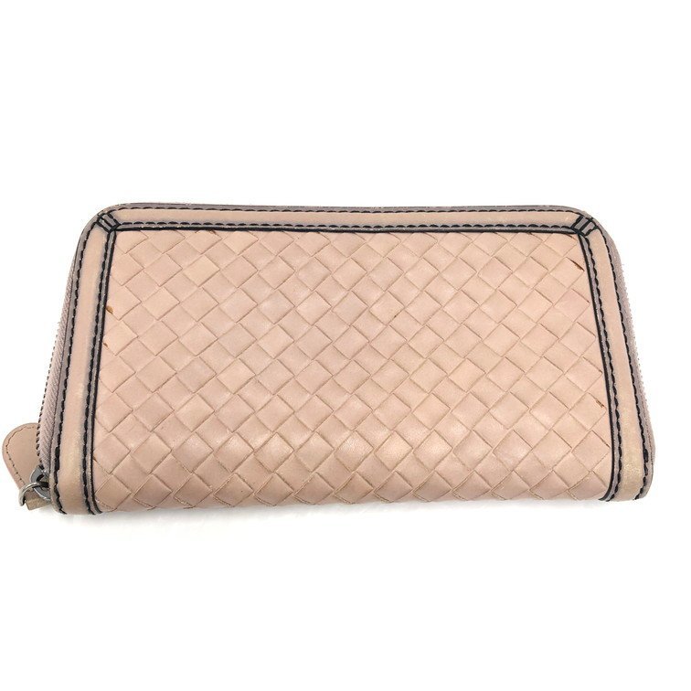 BOTTEGA VENETA ボッテガヴェネタ 財布 ピンク系 イントレチャート B02599518V【BLAD6073】_画像2