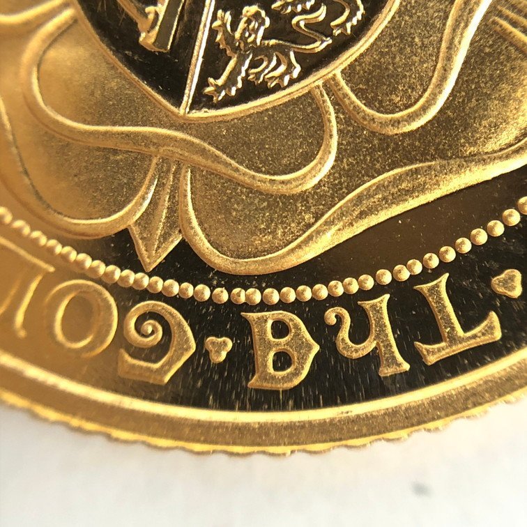 K22　イギリス　ソブリン金貨　500周年記念　4枚セット　総重量67.9g　ケース付き【BLAD6013】_画像7