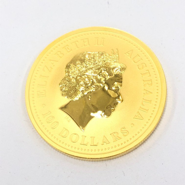 K24IG　オーストラリア　カンガルー金貨　1oz　2004　総重量31.1g【BLAD6052】_画像2