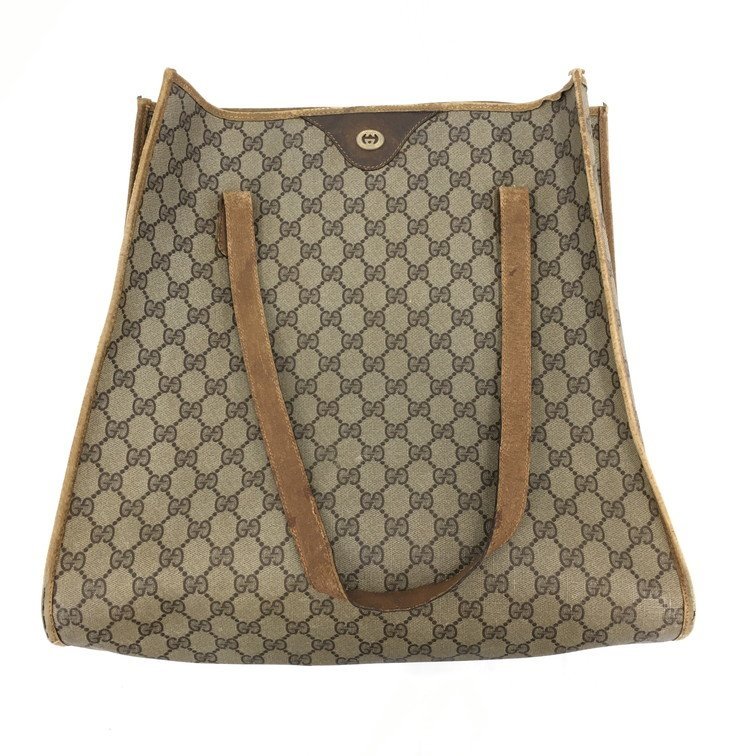 GUCCI オールドグッチ トートバッグ 92.02.998【BLAF3046】_画像1