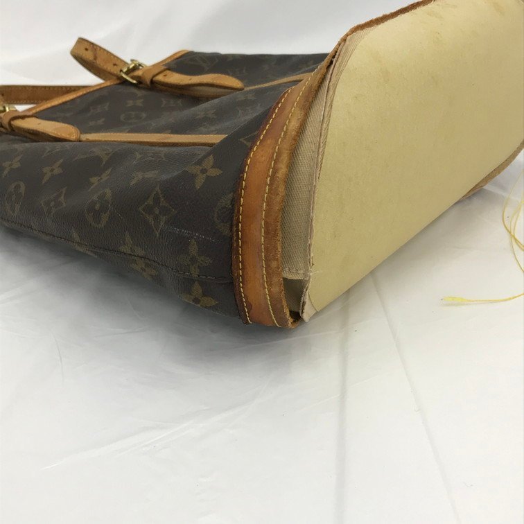 LOUIS VUITTON ルイヴィトン トートバッグ モノグラム バケットGM M42236/DK1028【BLAG2048】_画像4