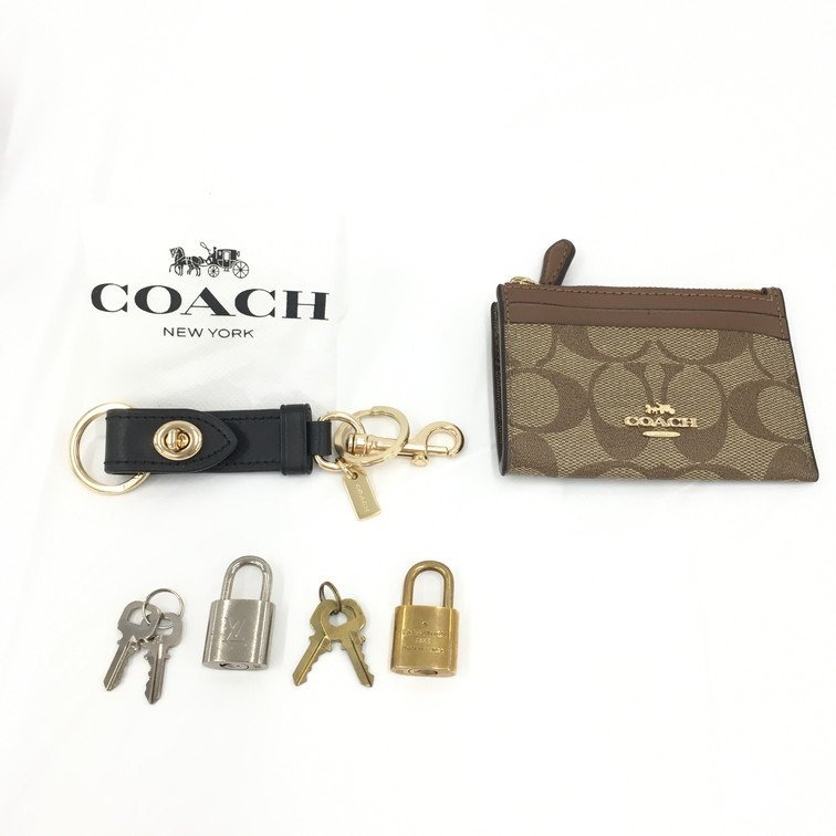 COACH/GUCCI/LOUIS VUITTON/Ray-Ban/FENDI サングラス パスケース キーホルダー パドロック ポーチ おまとめ【BLAM1001】_画像4