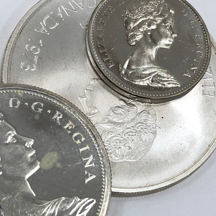 SV925　モントリオールオリンピック銀貨　ほか　コイン　11枚まとめ　総重量230.0g【BLAN6067】_画像9