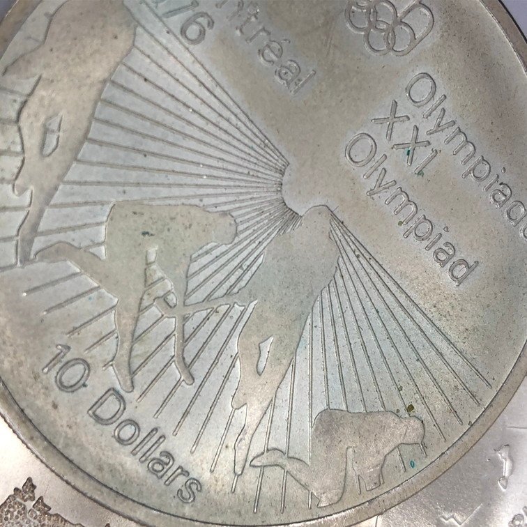 SV925　コイン　銀貨　まとめ　総重量約3.4kg　モントリオールオリンピック　ほか【BLAN6008】_画像7