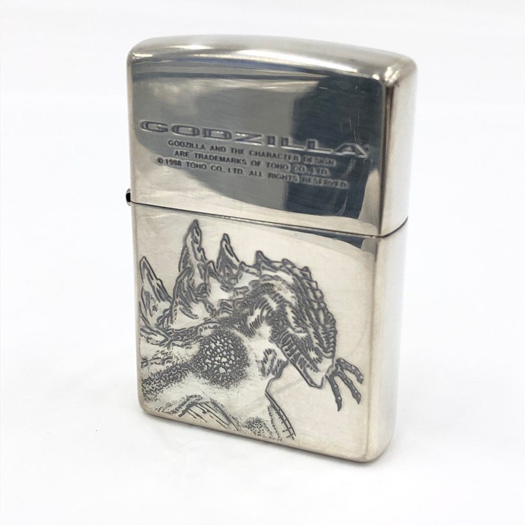 Zippo GODZILLA ゴジラ ライター ケース付き【BLAO3035】_画像2