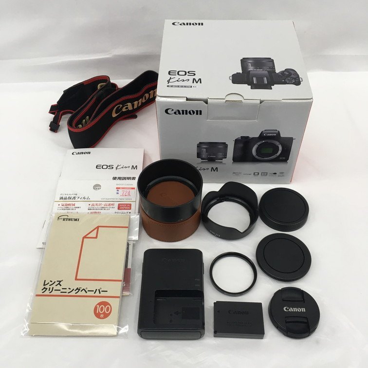 Canon　キヤノン　EOS M (PC2328) + EF-S 15-45/3.5-6.3 IS STM (Kit)　通電確認済み【BLAO8024】_画像10