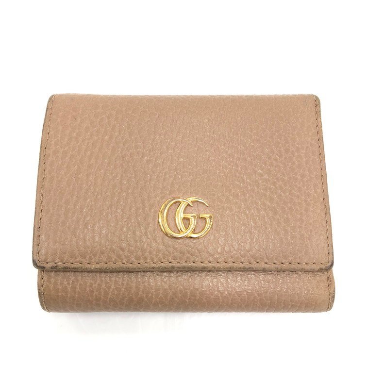 GUCCI　グッチ　GGマーモント　Wホック　財布　474746.534563【BLAS6036】_画像1