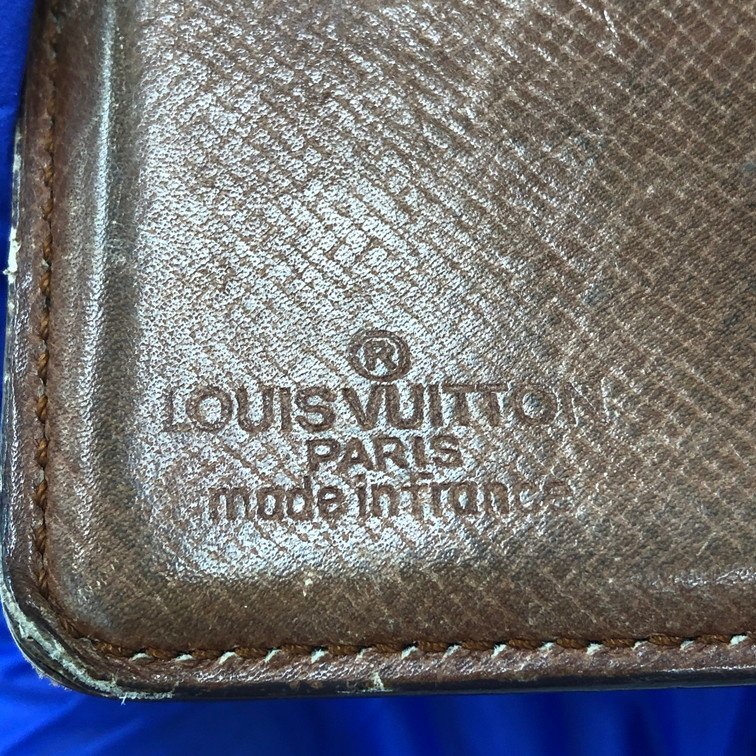 LOUIS VUITTON ルイヴィトン モノグラム ポルトフォイユ・マルコ M61675/MI0874 二つ折り財布【BLAU6053】_画像6