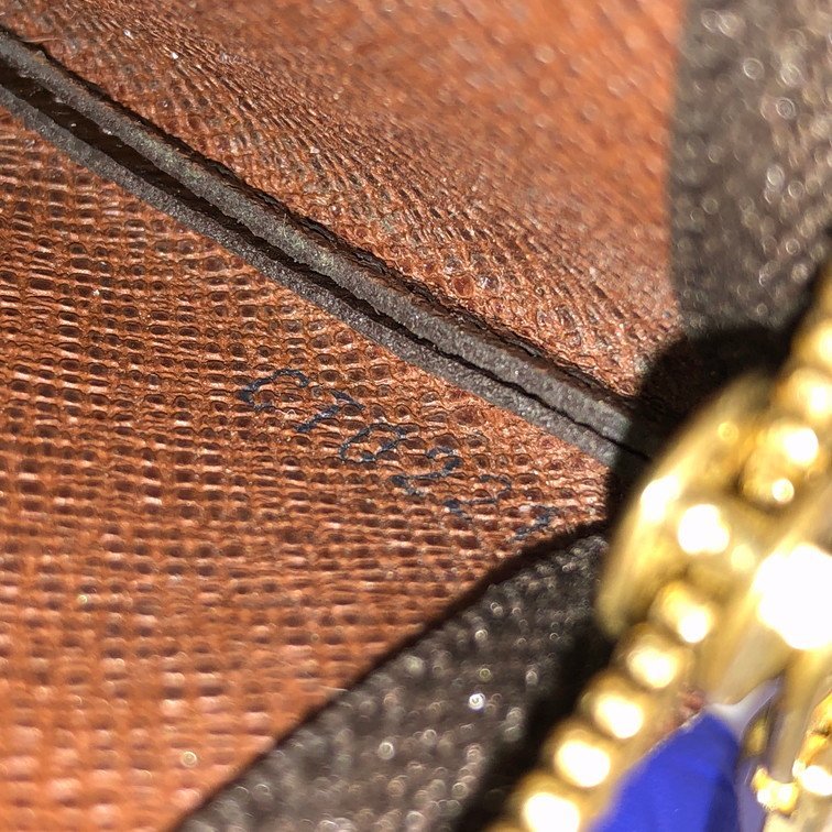 LOUIS VUITTON ルイヴィトン モノグラム ポシェット・クレ M62650 カードキーケース コインケース【BLAV6096】_画像8