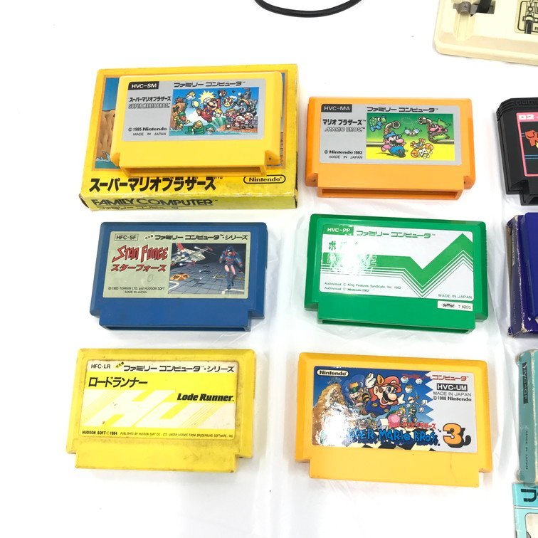 Nintendo 任天堂 ファミリーコンピューター ファミコン 本体 アクセサリー カセット おまとめ ドラゴンクエスト他【BLAX2009】_画像5