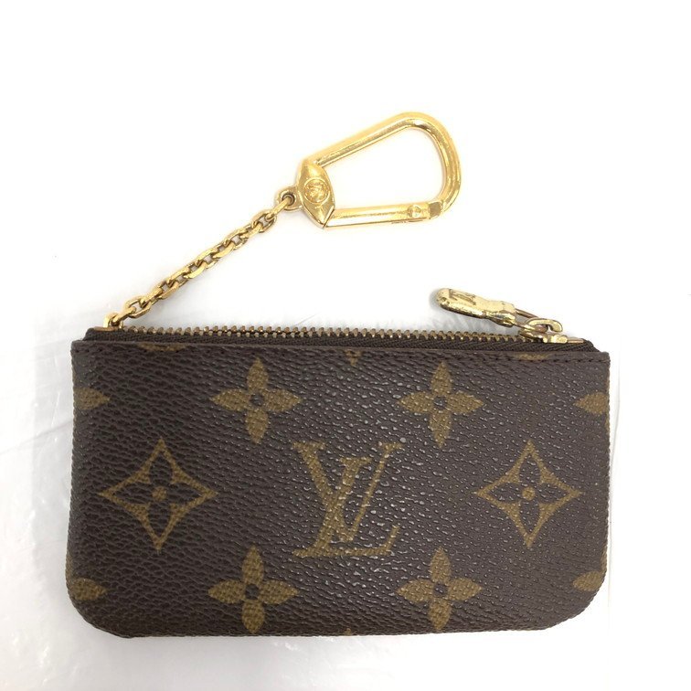 LOUIS VUITTON ルイヴィトン モノグラム ポシェットクレ M62650【BLAX3014】_画像1