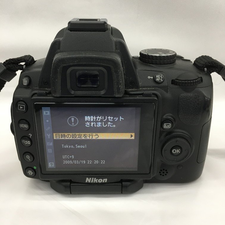 Nikon ニコン D5000 ダブルズームキットデジタル一眼 箱付【BLAY8076】_画像3
