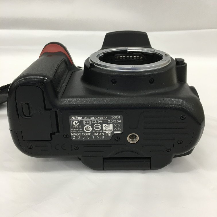 Nikon ニコン D5000 ダブルズームキットデジタル一眼 箱付【BLAY8076】_画像5