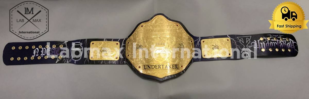 海外 送料込み 　高品質　Undertaker Big Gold　　プロレス　レスリング　チャンピオンベルト　 　レプリカ　_画像2