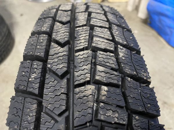 ★送料無料★ 145/80R13 2022年製 9.5分山 ダンロップ WINTERMAXX WM02 1本/中古スタッドレスタイヤ(冬タイヤ) N6664_F_画像2